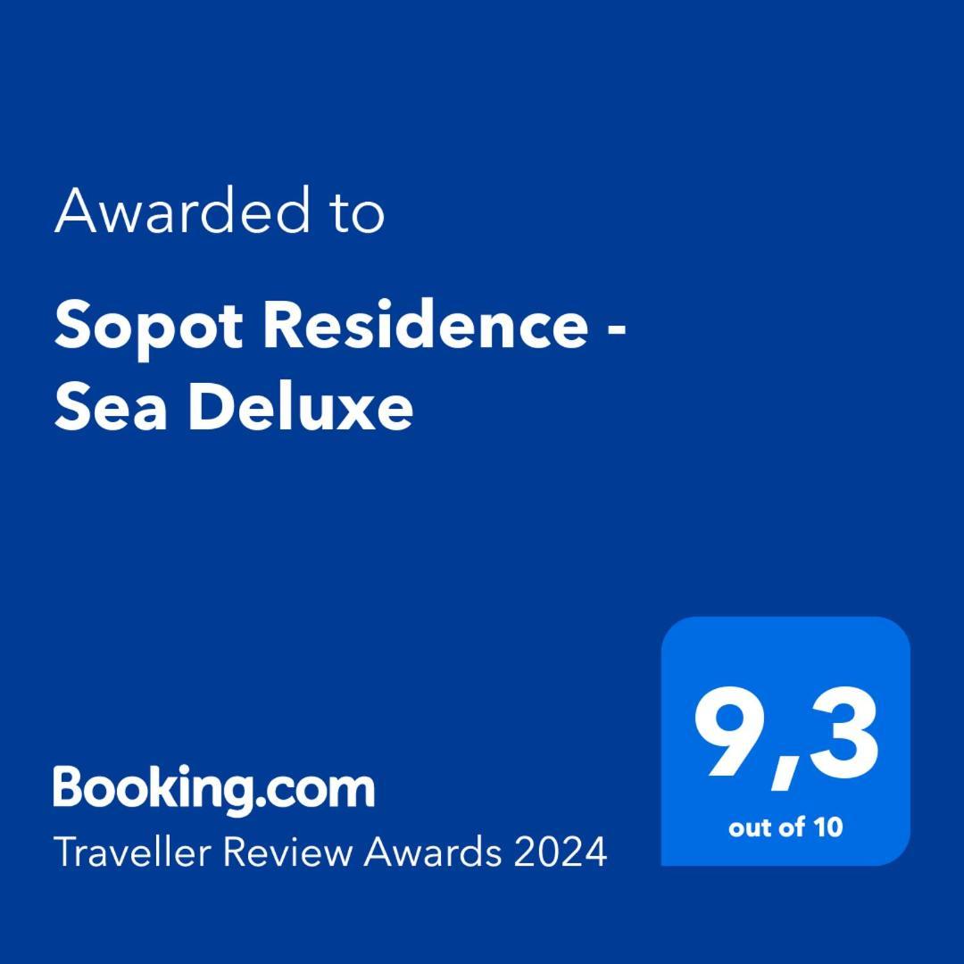 Sopot Residence - Sea Deluxe Extérieur photo